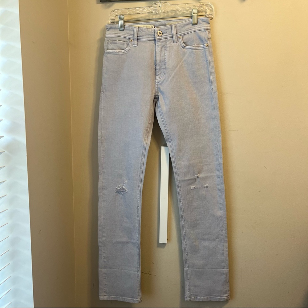 Pilcro Jeans Women's 25 Blue Light Wash Slim Straight Leg Jeans NWT Skinny